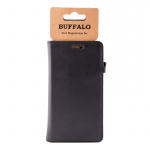 Buffalo Wallet Læder Huawei Honor 9 Lite Sort