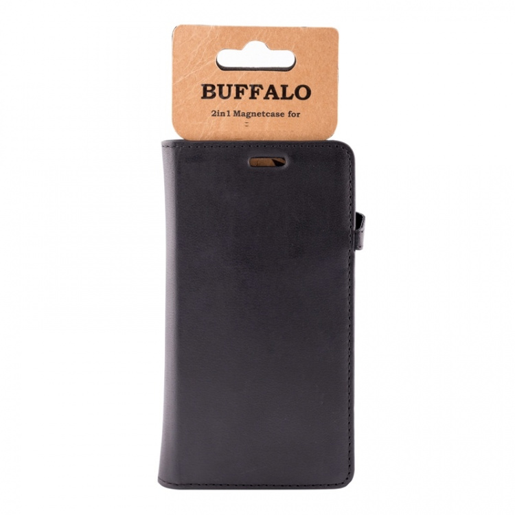 Buffalo Wallet Læder Huawei Honor 9 Lite Sort