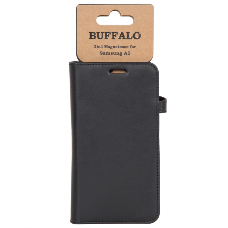 Buffalo Wallet Læder Samsung A5 2017 Sort Buffalo Wallet Læder Samsung A5 2017 Sort