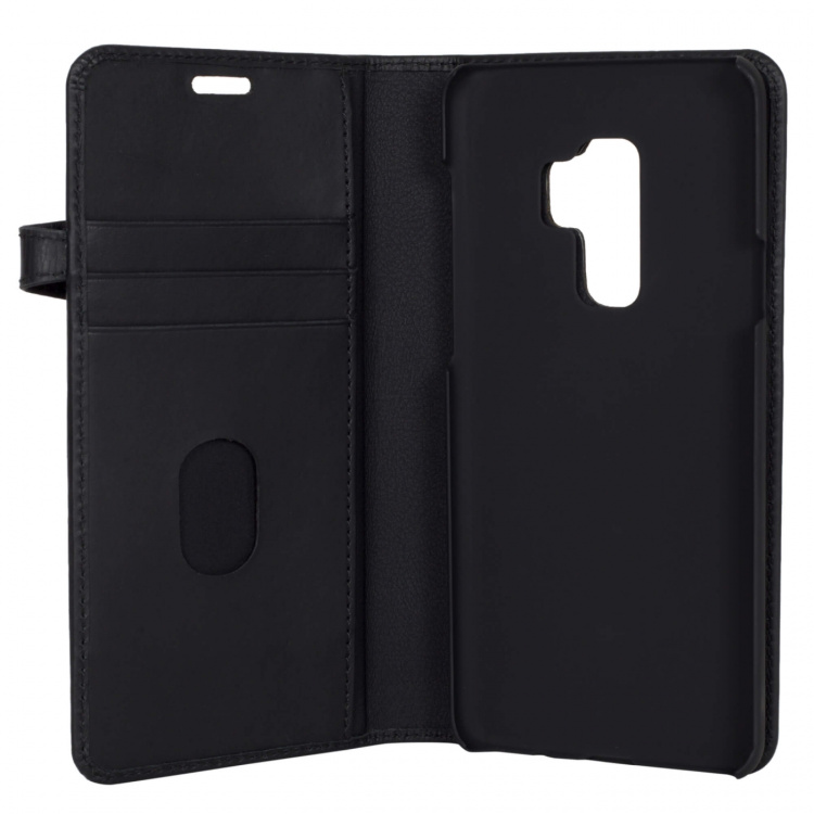 Buffalo Wallet Læder Samsung S9 Plus Sort Buffalo Wallet Læder Samsung S9 Plus Sort