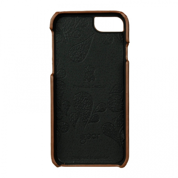 Onsala Mobilcover Brun Læder iPhone 6/7/8/SE2020/22