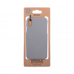 Onsala COLLECTION Mobil Cover Grå Læder iPhone X/XS