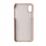 Onsala COLLECTION Mobil Cover Rosa Læder iPhone X/XS