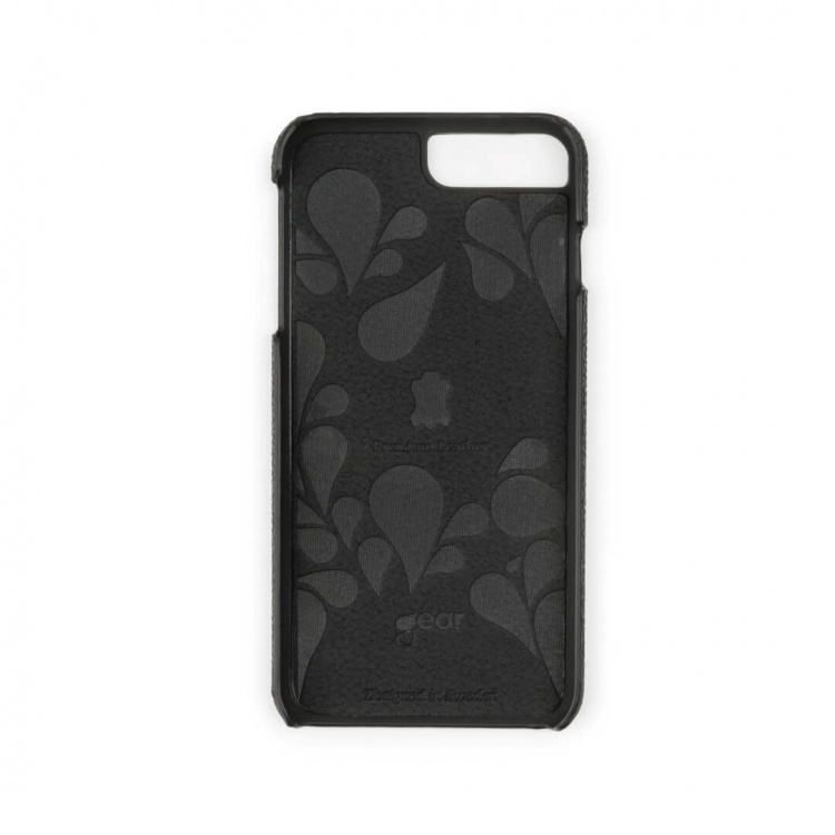 Onsala COLLECTION Mobil Cover Læder Sort iPhone 6/7/8 PLUS