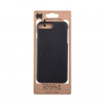 Onsala COLLECTION Mobil Cover Læder Sort iPhone 6/7/8 PLUS