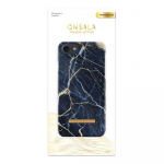 Onsala Mobilcover Soft Black Galaxy Marble iPhone 6/7/8/SE2020/22