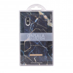 Onsala COLLECTION Mobil Cover Soft Black Galaxy Marble iPhone X/XS