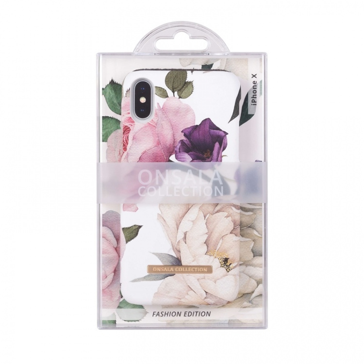 Onsala COLLECTION Mobil Cover Soft Rose Garden iPhone X/XS