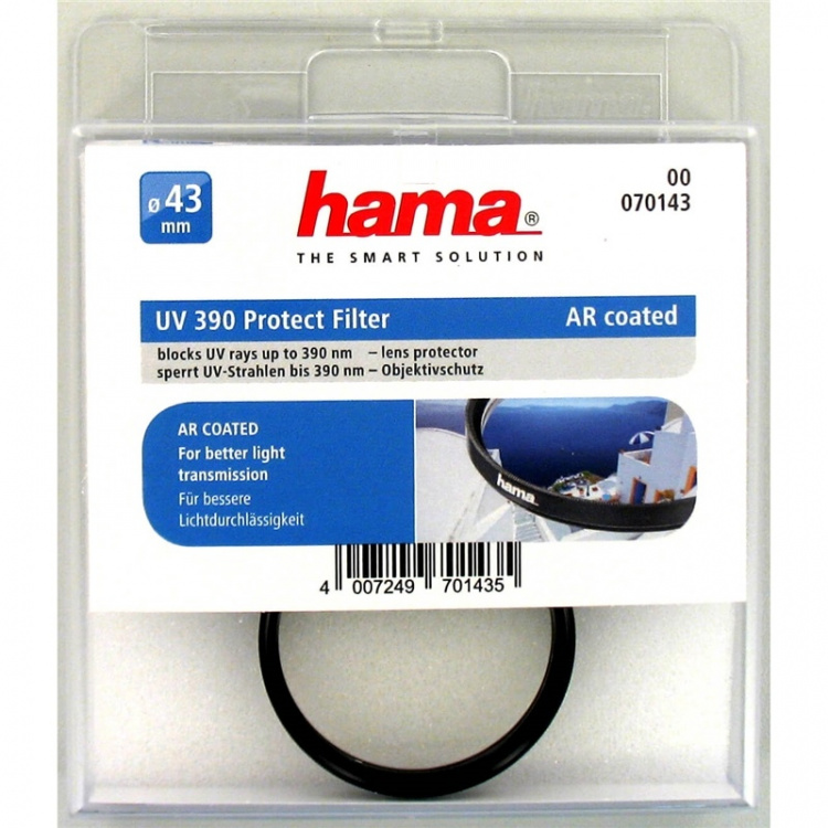 Hama UV-filter 390/0-HAZE :M43