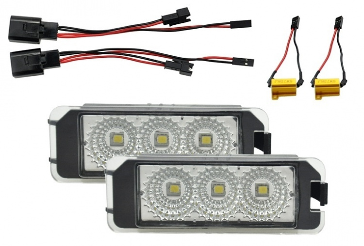 LED-skiltelys, High Power til VW GOLF/EOS/Lupo/Passat og andre.