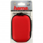 Hama Kamerataske Hardcase Carbon Style 40G Rød