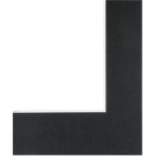 Hama Passepartout Sort 20x30 billedstr. 13x18