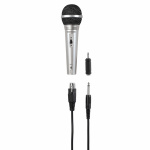 Hama Mikrofon Dynamisk M151 XLR Karaoke Sølv