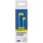JVC Hovedtelefon In-Ear FR15 Grøn Mic