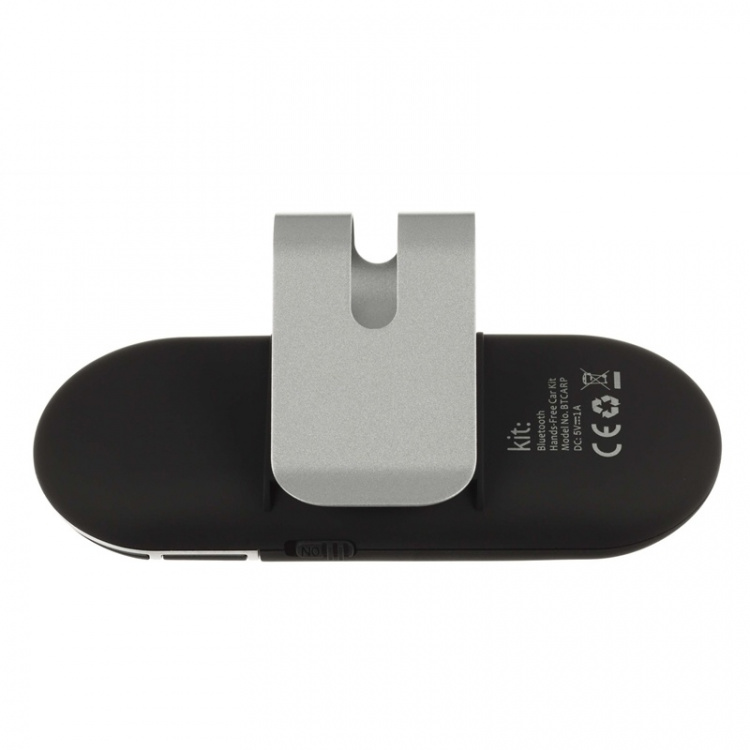KIT Bil Handsfree Svart Fästs på solskyddet