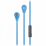 KITSOUND Hovedtelefon In-Ear Bouce Trådløs Blå Mic