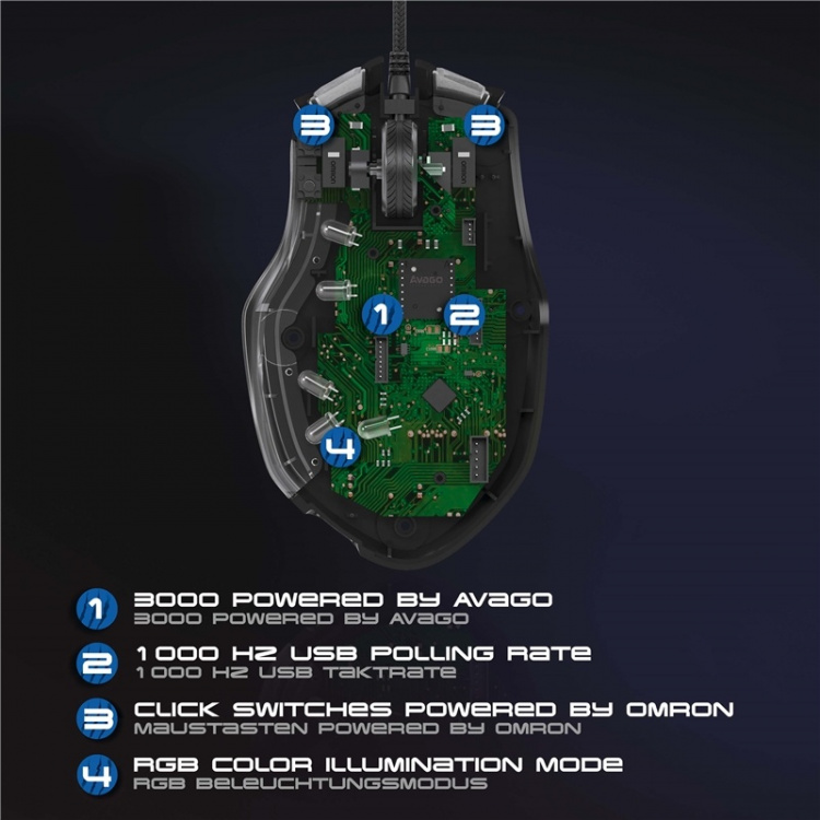 Urage Gaming Mus Reaper Revolution