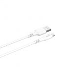 Gear Rundt ladekabel Lightning til USB-A 2m Hvid MFI