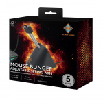 DELTACO GAMING Mouse Bungee Black/Silver