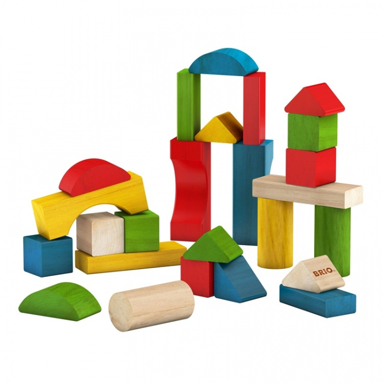 Brio 30114 Set med 25 Klossar