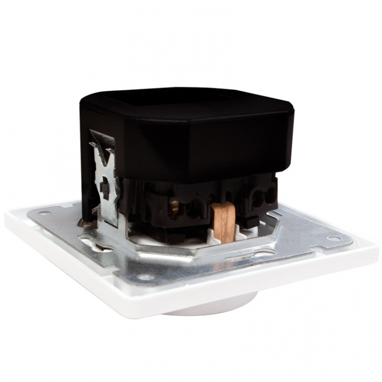 LogiLink Vägguttag 230V med 2xUSB 2,1A