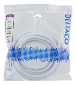 DELTACO HDMI to DVI cable, 7m, Full HD, white