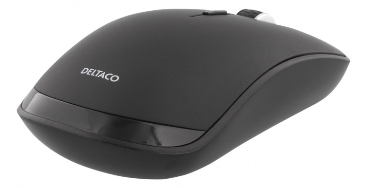 DELTACO Silent wireless mouse, Bluetooth, 1x AA, 800-1600 DPI, 125 Hz,