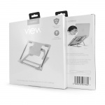 Desire2 Laptop Stander Supreme Lite Portable 6 Forskellige Højder Sølv Desire2 Laptop Stander Supreme Lite Portable 6 Forskellige Højder Sølv