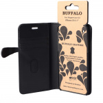 Buffalo Wallet Læder iPhone XR Sort Buffalo Wallet Læder iPhone XR Sort
