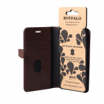 Buffalo Wallet Læder iPhone XR Brun Buffalo Wallet Læder iPhone XR Brun
