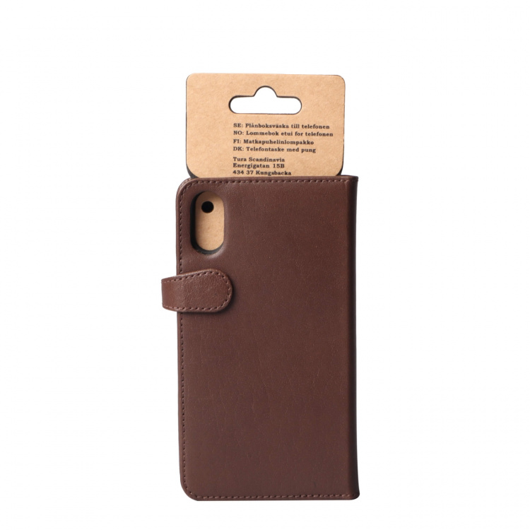 Buffalo Wallet Læder iPhone XR Brun Buffalo Wallet Læder iPhone XR Brun