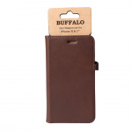 Buffalo Wallet Læder iPhone XR Brun Buffalo Wallet Læder iPhone XR Brun