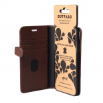 Buffalo Wallet Læder iPhone XS Max Brun Buffalo Wallet Læder iPhone XS Max Brun
