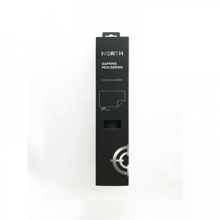 North Gaming Musemåtte Pro Sort Large 500x340mm