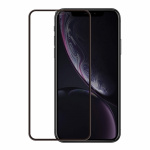 Gear Skærmbeskyttelse Hærdet Glas 3D Platinum Curved Black Frame - iPhone XR/11