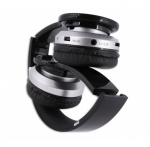 Rebeltec trådløse hovedtelefoner med Bluetooth, krystal, sort