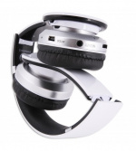 Rebeltec Crystal, trådløse hovedtelefoner med Bluetooth, hvid