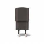 Forever vægoplader, USB-port, 1A, sort