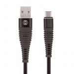 Forever Shark - USB type-C-kabel, sort