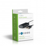Nedis Bluetooth® Transmitter | Tilslutninger indgang: 1x 3.5 mm | AptX ™ Low latency / AptX™ / SBC | Op til 2 enheder | Sort