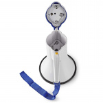 Nedis Megafon | Maksimum rækkevidde: 250 m | Maksimal volumenkontrol: 115 dB | Indbygget mikrofon | Indbygget sirene | Optagefunktion | Blå / Hvid