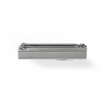 Nedis Verdensmodtager Radio | Bærbart design | AM / FM / SW | Batteri / Strømforsyning | Digital | 1.5 W | Hovedtelefonudgang | Vækkeur | Sleep timer | Grå