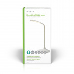 Nedis LED Bordlampe | Dæmpbar | 250 lm | Opladningsbar | Lygte funktion | Hvid