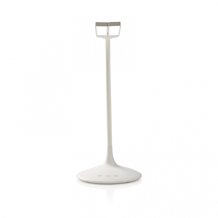 Nedis LED Bordlampe | Dæmpbar | 280 lm | Opladningsbar | Lygte funktion | Hvid