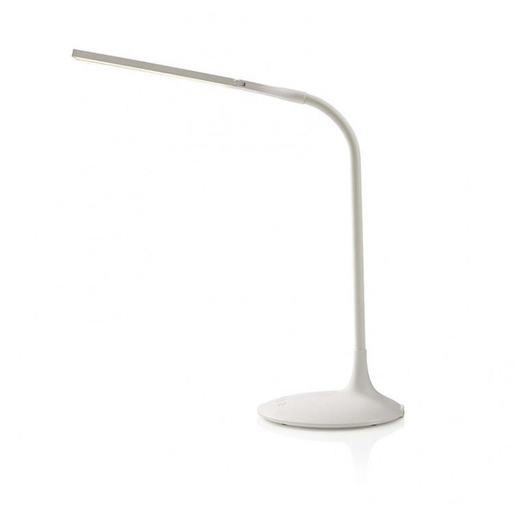 Nedis LED Bordlampe | Dæmpbar | 280 lm | Opladningsbar | Lygte funktion | Hvid