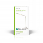Nedis LED Bordlampe | Dæmpbar | 280 lm | Opladningsbar | Lygte funktion | Hvid