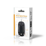 Nedis Mus | Kabel | 1000 dpi | Antal knapper: 3 | Til begge hænder