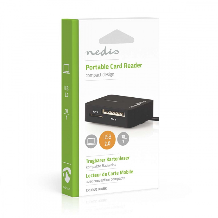 Nedis Kortlæser | All-in-One | USB 2.0