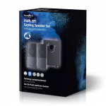 Nedis Gaming Højttaler | Højttalerkanaler: 2.1 | USB Drevet | 3.5 mm Hanstik | 30 W | Uden Belysning | Volumenkontrol
