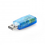 Nedis Lyd kort | 5.1 | USB 2.0 | Mikrofonforbindelse: 1x 3.5 mm | Headset forbindelse: 3.5 mm Male